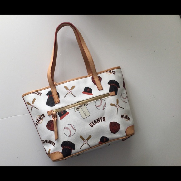 Dooney&bourke MLB SF Giants Charleston Shopper - Picture 2 of 14
